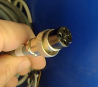 Clamp Cable 4 pin plug